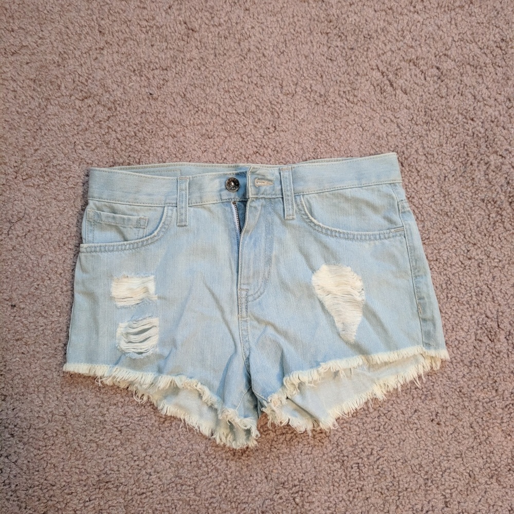 Vans Lightwash Denim Shorts